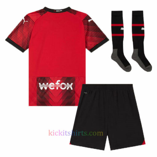 AC Milan Home Kit Kids 2023/24