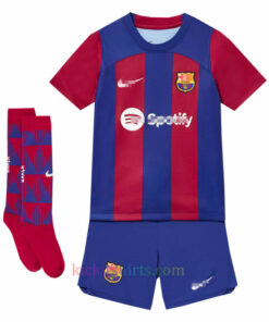 Barcelona Home Kit Kids 2023/24