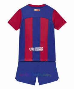 Barcelona Home Kit Kids 2023/24