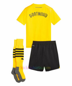 Borussia Dortmund Home Kit Kids 2023/24