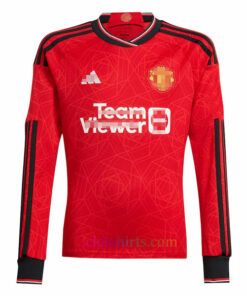 Manchester United Home Shirt 2023/24 Full Sleeves
