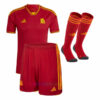 AS Roma Home Kit Kids 2023/24 Front