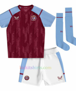 Aston Villa Home Kit Kids 2023/24 Front