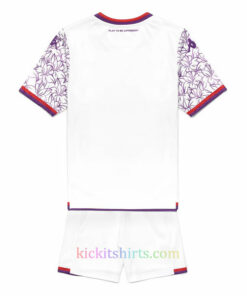 Fiorentina Away Kit Kids 2023/24 Back