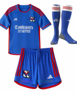 Olympique Lyon Away Kit Kids 2023/24