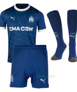 Olympique Marseille Away Kit Kids 2023/24 Front