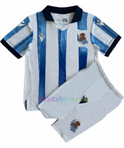 Real Sociedad Home Kit Kids 2023/24 Front