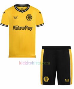 Wolves Home Kit Kids 2023/24