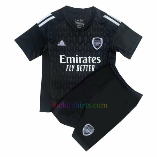Arsenal Goalkeeper Kit Kids 2023/24 Black