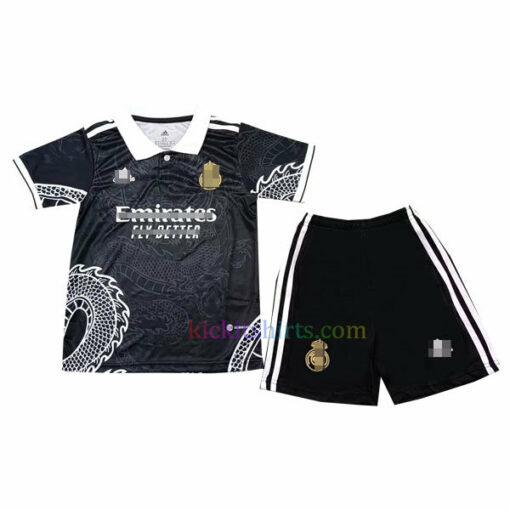 Real Madrid Chinese Dragon Kit Kids 2023/24 Black