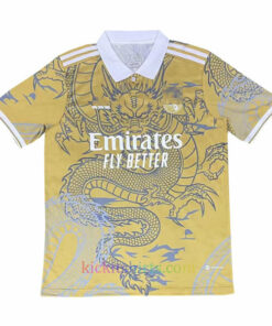 Real Madrid Chinese Dragon Shirt 2023/24 Gold Front