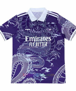 Real Madrid Chinese Dragon Shirt 2023/24 Purple Front