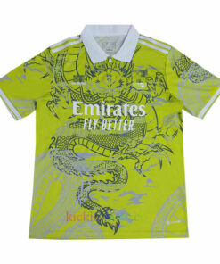 Real Madrid Chinese Dragon Shirt 2023/24 Yellow Front