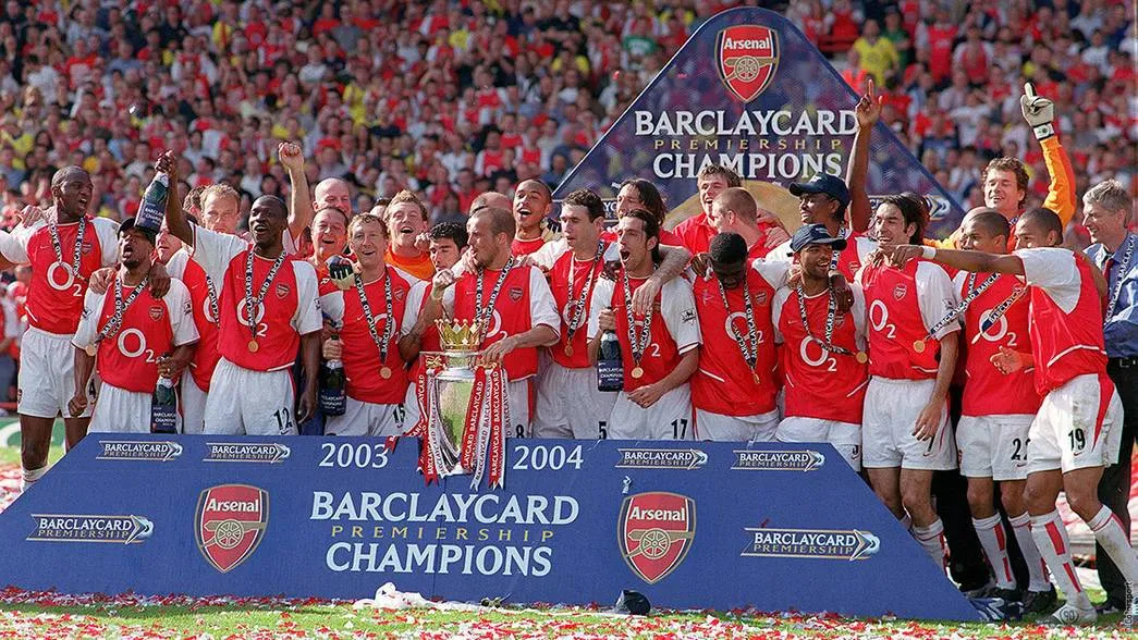 arsenal league titles 5