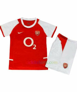 Arsenal Home Kit Kids 2002/04