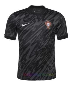 Portugal Goalkeeper Shirt 2024 Black 1