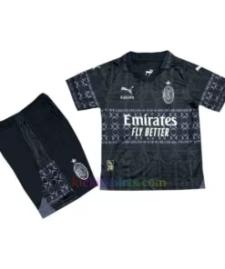 AC Milan Fourth Kit Kids 2023/24 Black 1