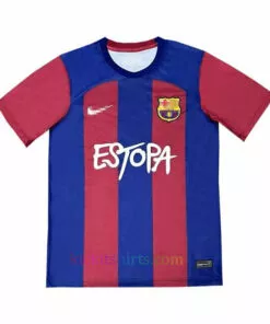 Barcelona x ESTOPA Fans Soccer Shirt 2023/24 1