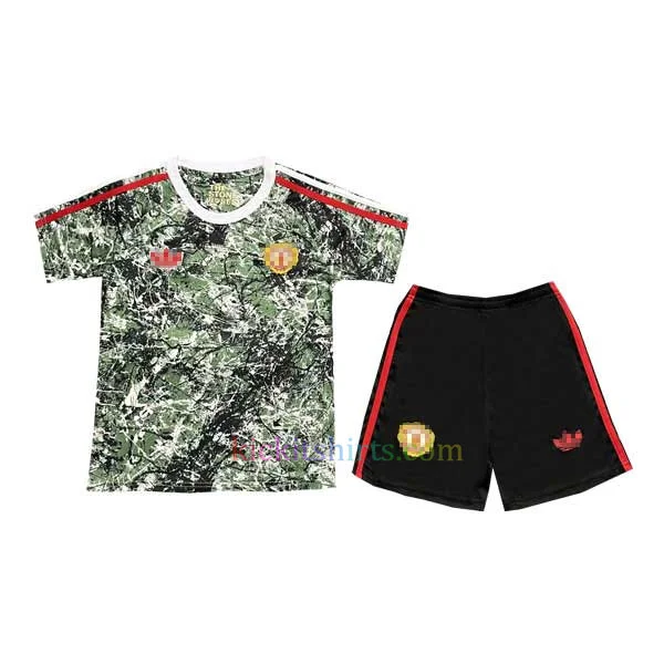 Manchester United x Stone Roses Kit Kids 2024/25 Green