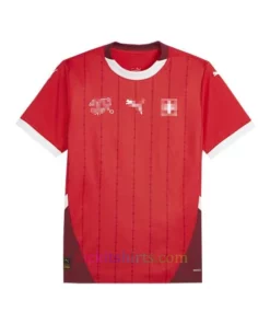 Switzerland Euro Home Shirt 2024 1