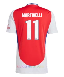 #11 Martinelli  Arsenal Champions League Home Shirt 2024/25