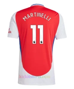 #11 Martinelli Arsenal Premier League Home Shirt 2024/25