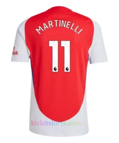 #11 Martinelli Arsenal Premier League Home Shirt 2024/25 Stadium Edition
