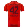 #42 Musiala Bayern Munich Home Shirt 2024/25 Stadium Edition 1