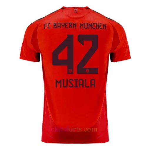#42 Musiala Bayern Munich Home Shirt 2024/25 Stadium Edition 1