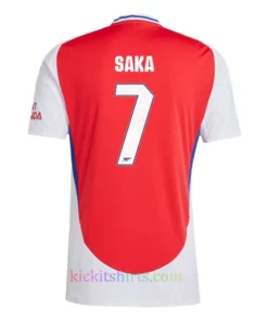 #7 Saka Arsenal Champions League Home Shirt 2024/25