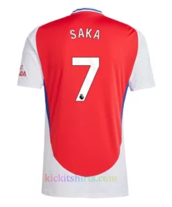 #7 Saka Arsenal Premier League Home Shirt 2024/25