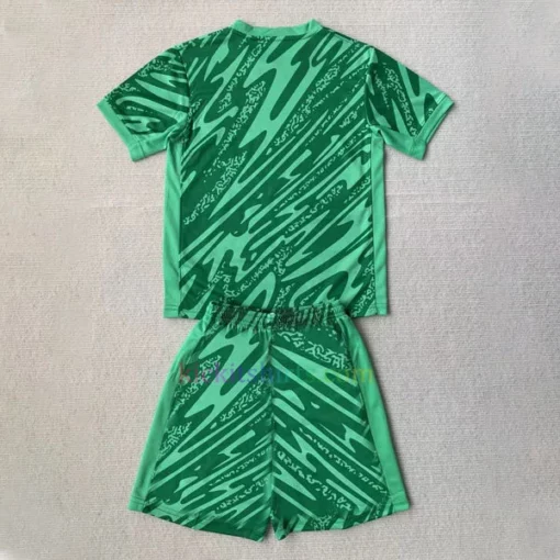 England Goalkeeper Kit Kids 2024 Green 2