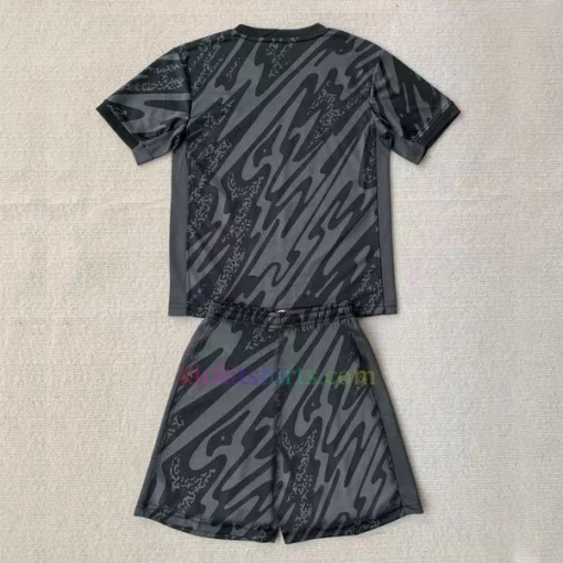 France Goalkeeper Kit Kids 2024 Black 2