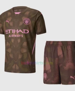 Manchester City Goalkeeper Home Kit Kids 2024/25 Brown