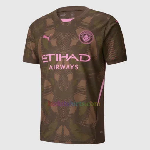 Manchester City Goalkeeper Home Shirt 2024-25 Brown 1
