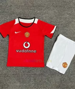 Manchester United Home Kit Kids 2004/06