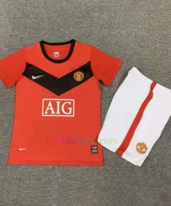 Manchester United Home Kit Kids 2009/10
