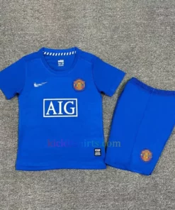 Manchester United Third Kit Kids 2008/09