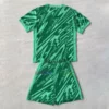 Netherlands Goalkeeper Kit Kids 2024 Green 2