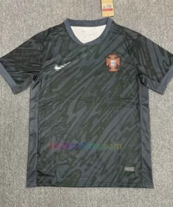 Portugal Goalkeeper Kit Kids 2024 Black