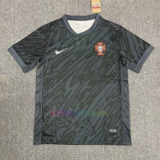 Portugal Goalkeeper Kit Kids 2024 Black