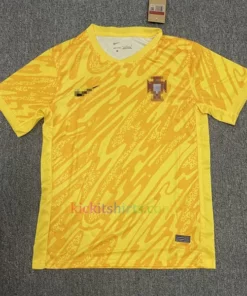 Portugal Goalkeeper Shirt 2024 Yellow