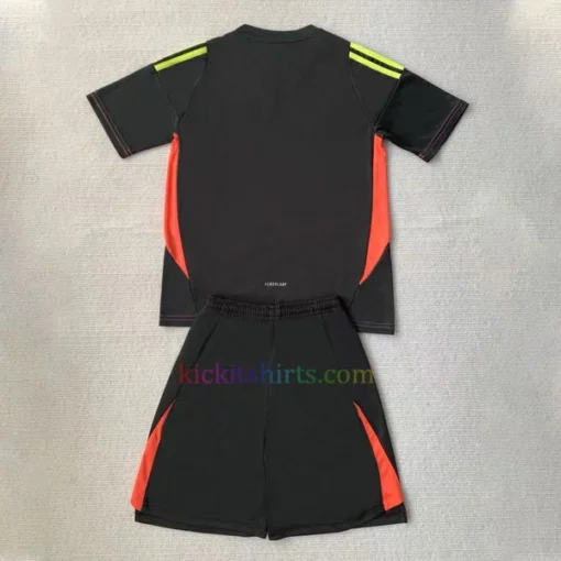 Spain Goalkeeper Kit Kids 2024 Black 2