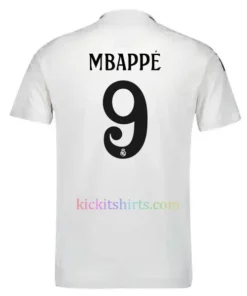 #9 Mbappe Real Madrid Home Shirt 2024/25 Stadium Edition