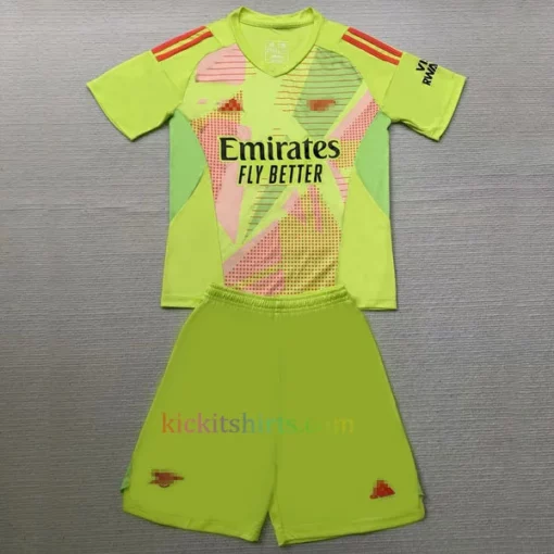 Arsenal Goalkeeper Kit Kids 2024/25 Green 1