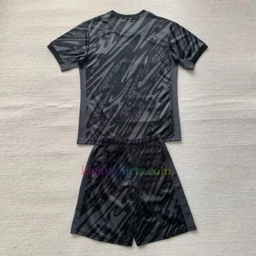 Brazil Goalkeeper Kit Kids 2024 Black 2