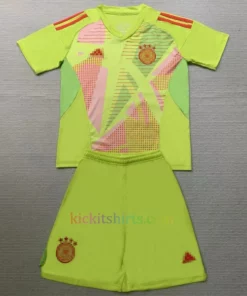 Germany Goalkeeper Kit Kids 2024 Green