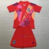 Spain Goalkeeper Kit Kids 2024 Blue