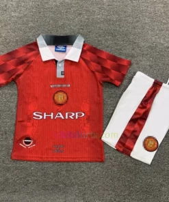 Manchester United Home Kit Kids 1996-98