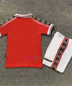 Manchester United Home Kit Kids 1999-2000